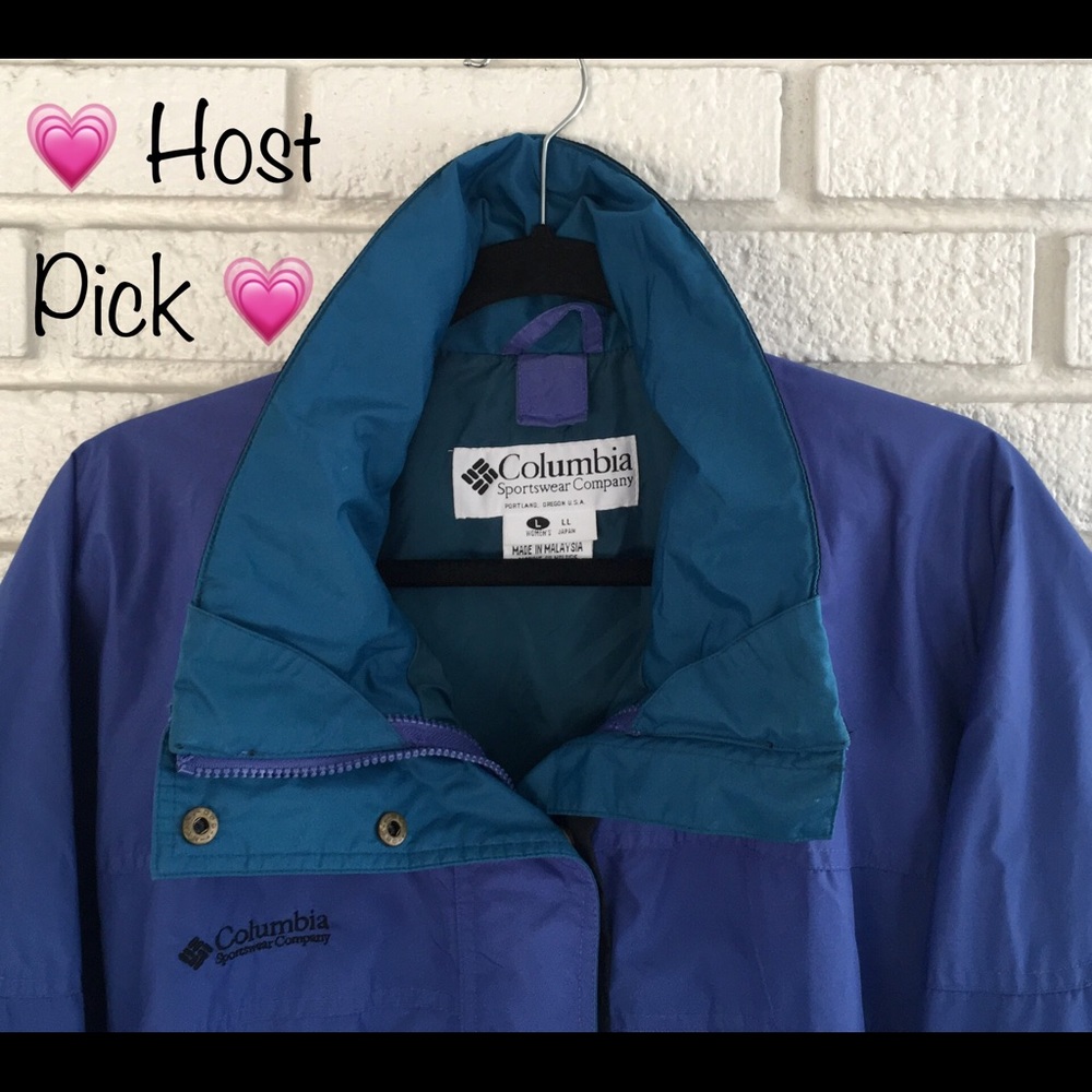 Columbia Bugaboo Winter Coat Jacket Large L Teal